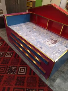 Baby bed, kids bed, single bed lamination plywood