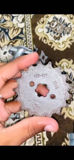 17 Teeth alter 70 choti grari front sprocket