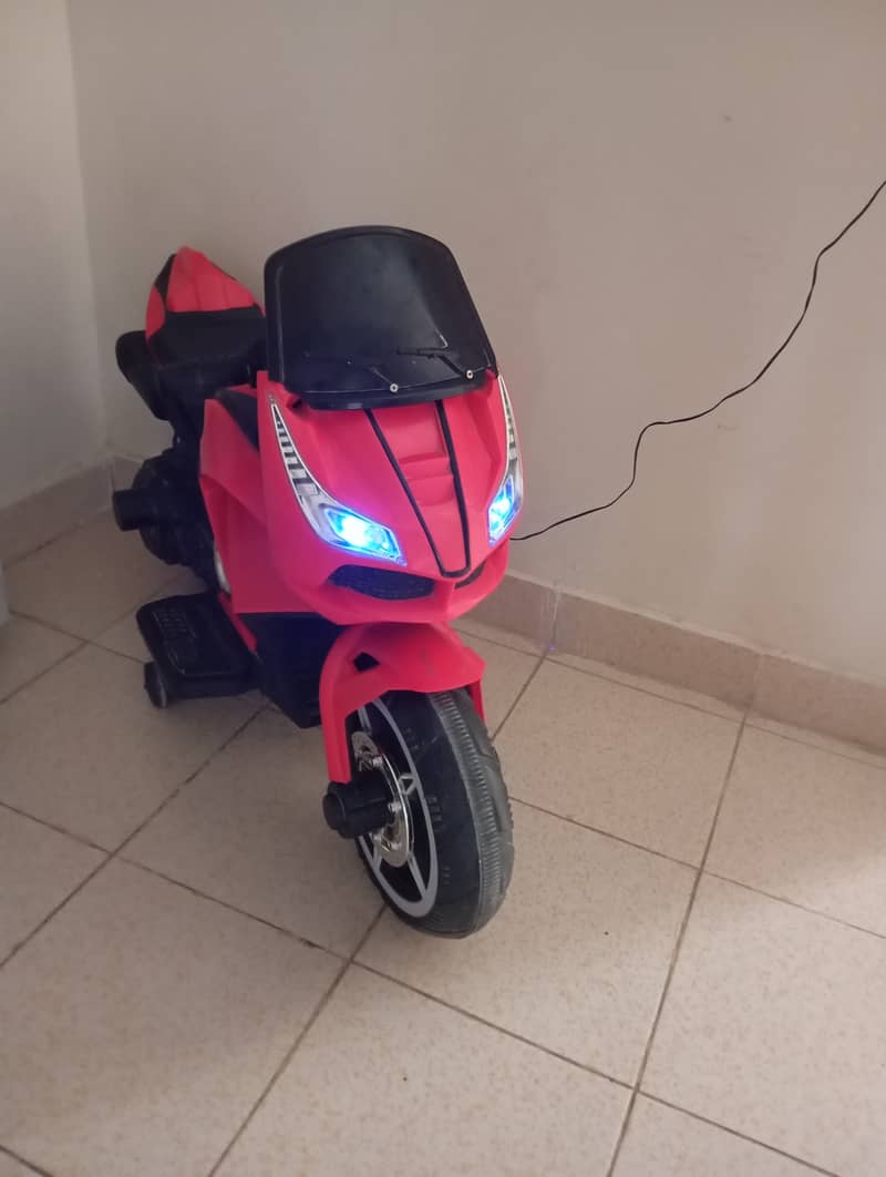 Branded charging bike for kids 1