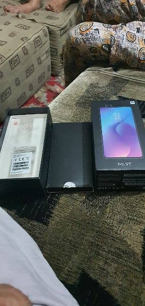 mi k20 6gb and 128 offical dual  pta full box 8