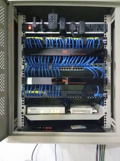 Networking  Solution Cat 6 Cable switch io Cable Management Services 0