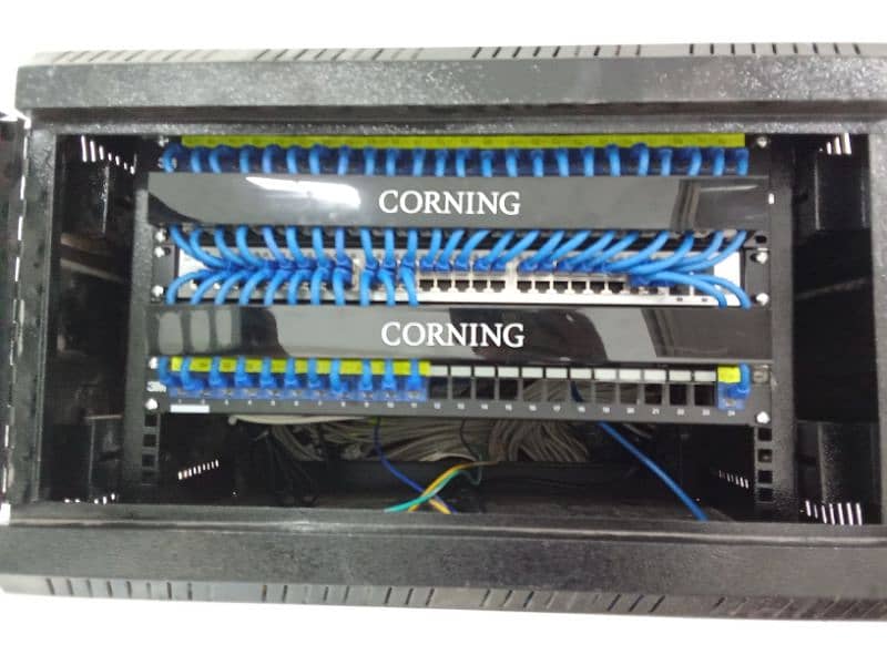 Networking  Solution Cat 6 Cable switch io Cable Management Services 2