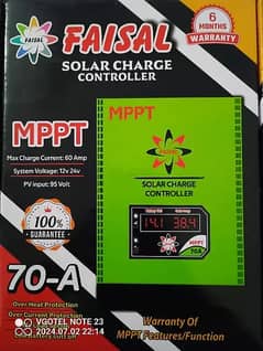 MPPT Controller 70 + Amp RS 11,000 Limited time offer 0