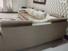 L shaped sofa