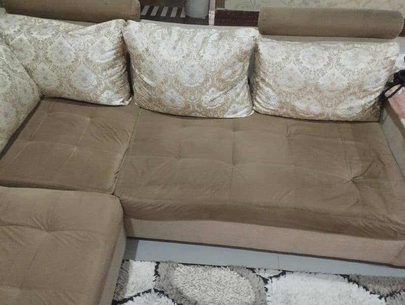 L shaped sofa 1