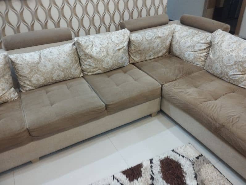 L shaped sofa 10