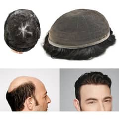 Men wig imported quality hair patch _hair unit(0'3'0'6'4'2'3'9'1'0'1)