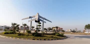 1 Kanal Corner Residential Plot. For Sale In Fazaia Housing Scheme Islamabad. In Block F.