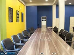 Co Working Space - Serviced Offices Shared at SMCHS Shahra-e-Faisal