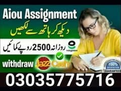 Online Assignment Writing Work /Male's & Female's Part time full time