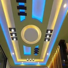 false ceiling/office partition/drywall/gypsum board partition