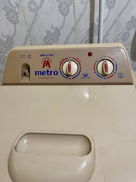 Metro Washing Machine (Full working Condition) 3