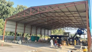 steel conventional industrial sheds,parking shed, steel structure