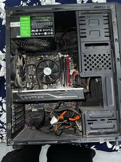 Gaming PC with Gaming Case | RX 580 (4 GB) | i7-3770 | 16 GB Ram