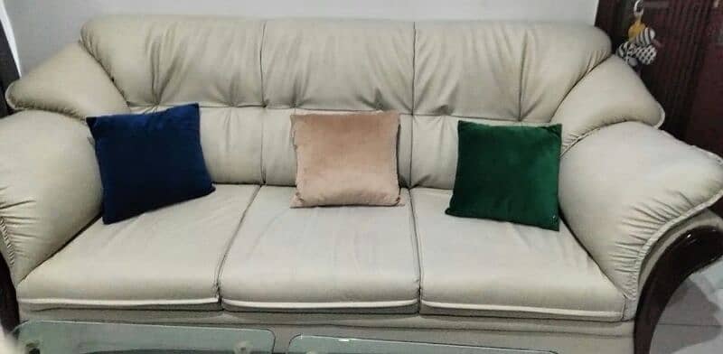 Leather sofa for sale 7 seater 1