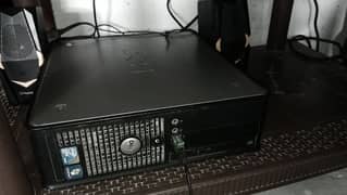 computer core 2 dou PC with dell lcd