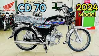 Honda CD 70 2024 On Easy Installments Plan 03174204945