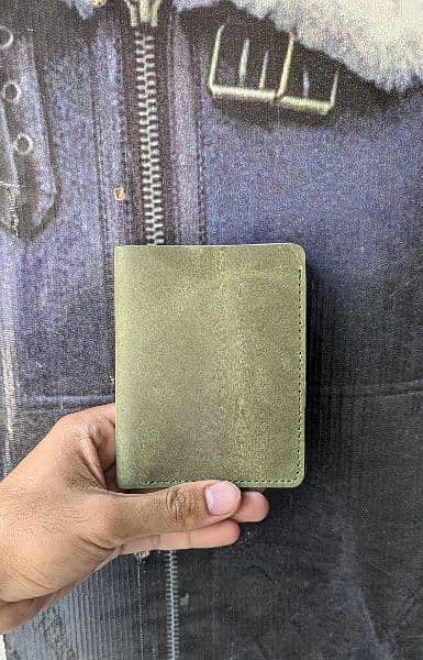 Cow Pul Up Leather Wallet 0