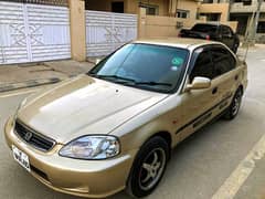 Dr (R) Army Officer's Used Honda civic EX-i RS 1999 Special edition