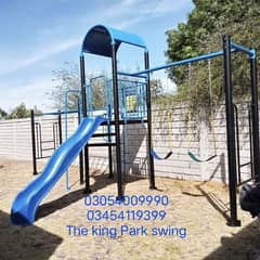 park Swing slide merry go round