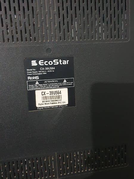 Ecostar led 39" brand new condition 2