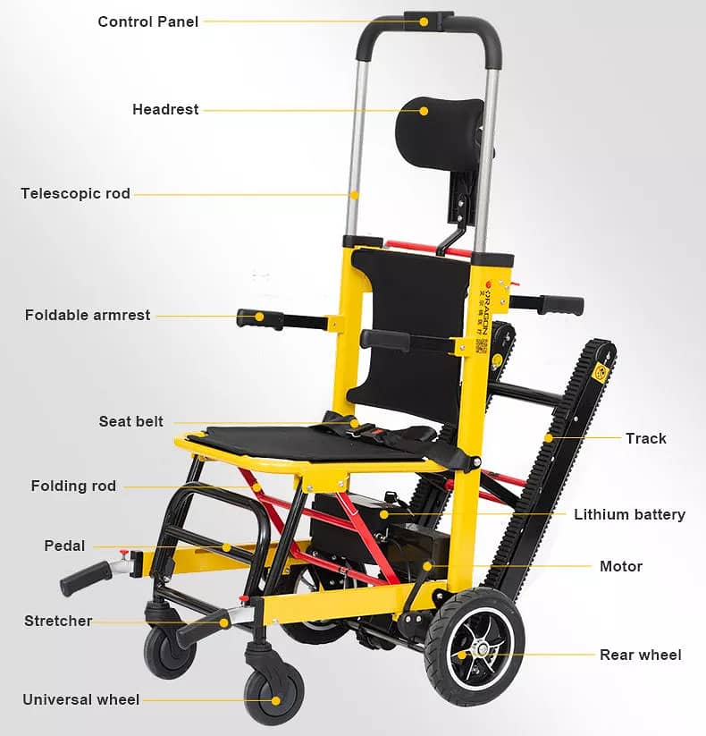 Stair Climbing Electric Wheelchair Price | Electric Wheelchair 1