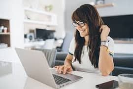 part time Online data typing home based jobs for females and male