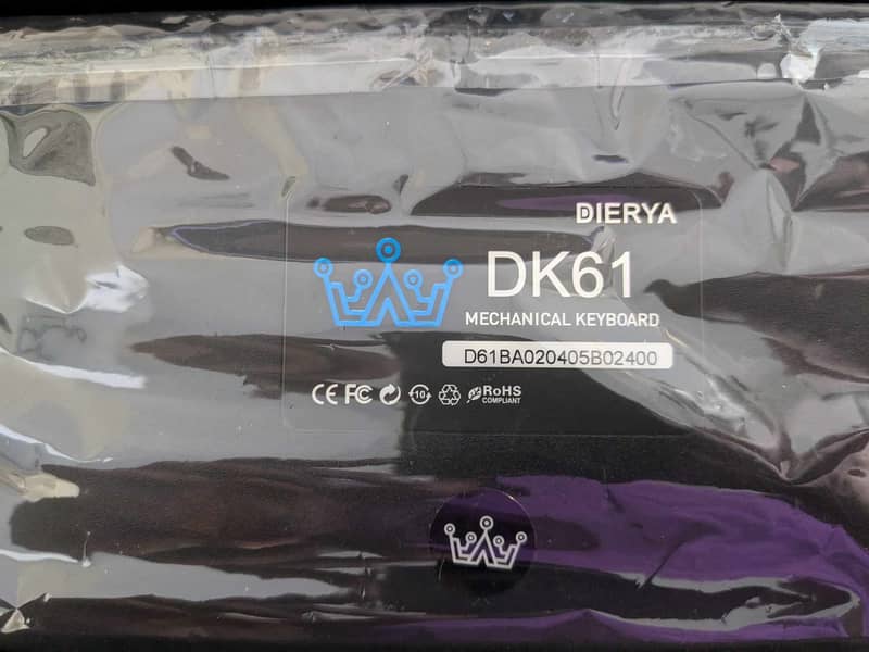 Dierya DK61 60% Mechanical Gaming Keyboard Wired RGB (Brown Swtich) 5