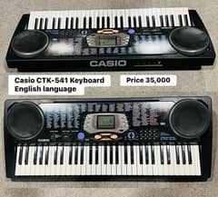 CASIO  keyboard CTK-541 available  we have big range of keyboards