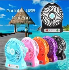 These are portable fans with a good speed for summers