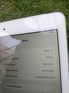 iPad Air 2 (64gb)  condition 10/9