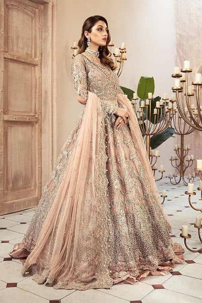 Beautiful Fancy Bridal maxi collection 0