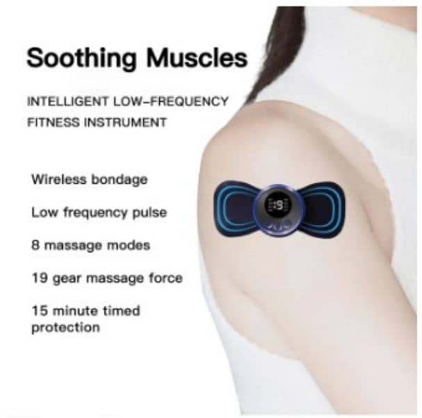 Mini Body Massager Pulse Neck Pain Relief  Body Massager Men & Women 4