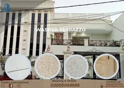 Washed terrazzo services - exposed aggregate - Texture Designing