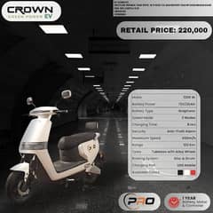 Crown Ev bikes for sale brand  new