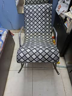Rocking chair in steel frame new condition