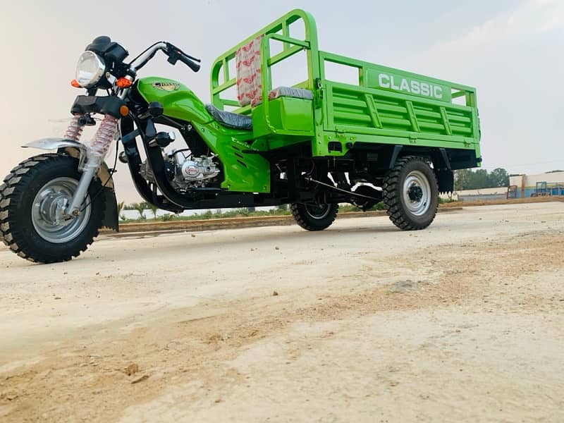 Classic 110cc Cargo rickshaw loader 4