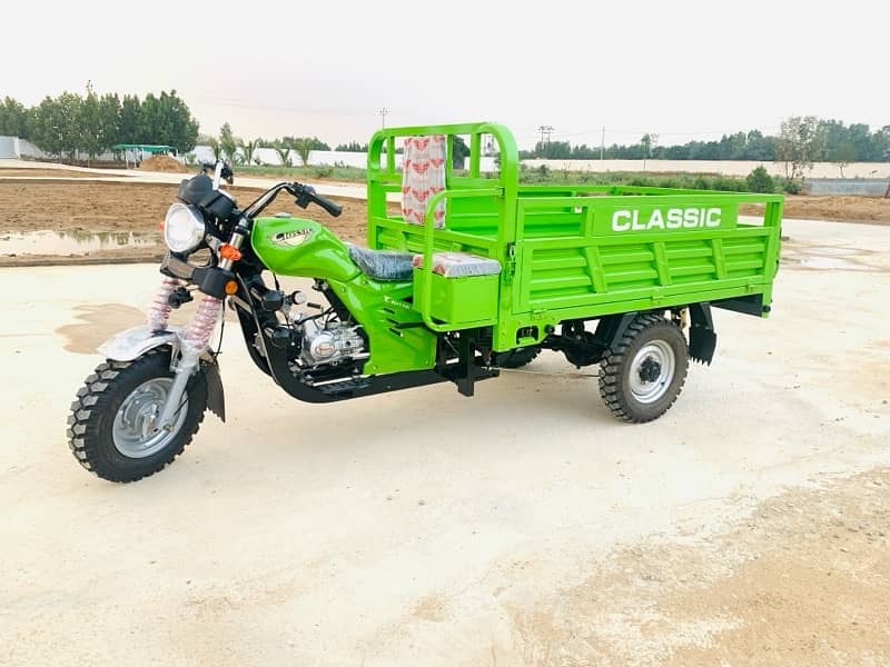 Classic 110cc Cargo rickshaw loader 5