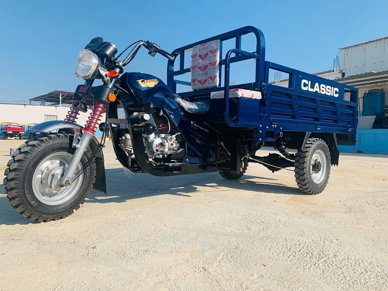 Classic 110cc Cargo rickshaw loader 7