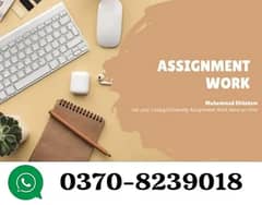 Assignment writing work Part Time/Full Time Daily payments