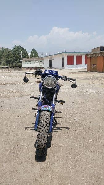 Deluxe model 6 sports bike 150cc Lahore number 10by10 condition 1