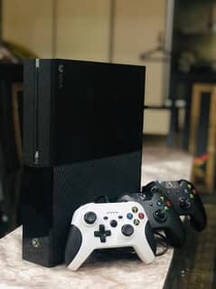 Xbox One with two controllers for sale