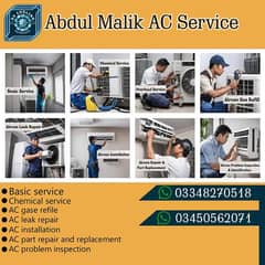 Ac Installation, Gas Filling, Cleaning with Machine, Ac Service