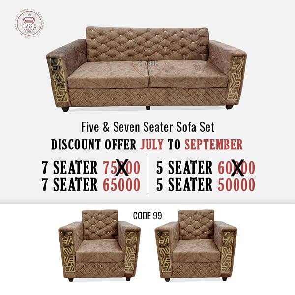 5 seater sofa set |  sofa sets - poshish sofa - seven seater sofa set 4