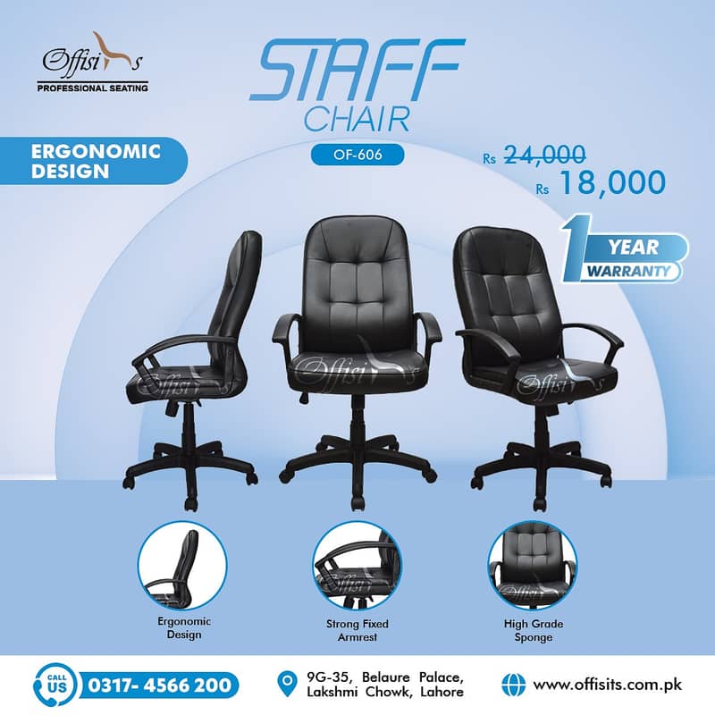 Manager Chair / Staff Chair /Imported office chair/Computer Chairs/ 0