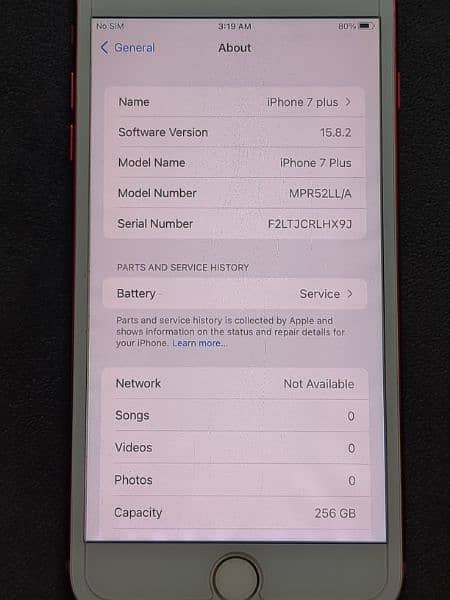 iPhone 7 Plus, 256gb, PTA Approved Official 6