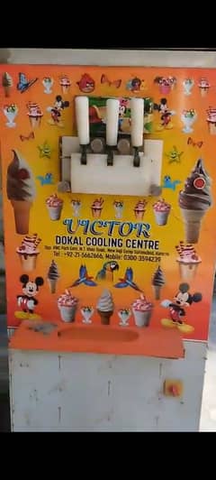 ice cream machine and gola ganda machine