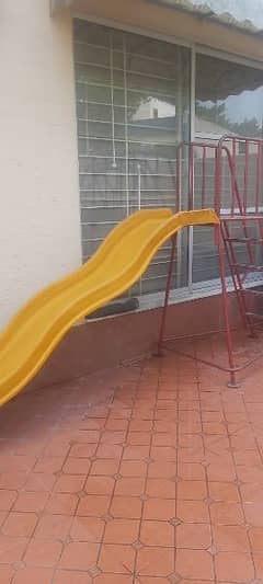 Slides and swings