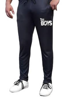 2 Pcs Men's Micro Printed Track Suit