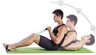 Foot Pedal Resistance Band Elastic Sit-up to reduce tummy 0